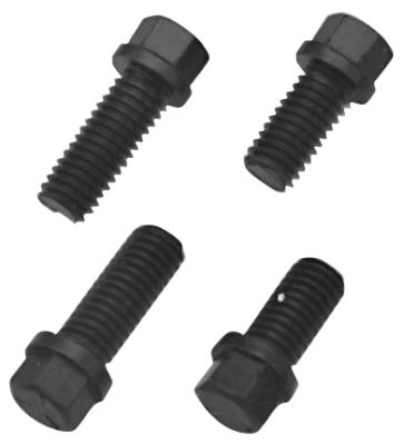 Header Bolts Hex Head 3/8-16 X 1 Inch Black Oxide Finish Pack of 12 Pieces Proform