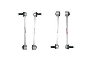 Front and Rear Extended Zinc-Nickel Sway Bar End Links for 2-4 Inch Lift 07-18 Jeep Wrangler JK Freedom Off-Road