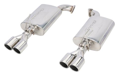 2008-2009 G8 Axle Back Violator Exhaust System w/ Quad Tips 304 Stainless SGG61VS