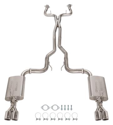 2008-2009 G8 Cat Back Violator Exhaust System With Quad Tips 304/409 Stainless SGG63V