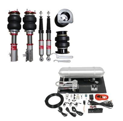 AirPlus Air Struts w/ VERA Evo Bluetooth Management For 13-15 Acura ILX 12-15 Honda Civic TruHart