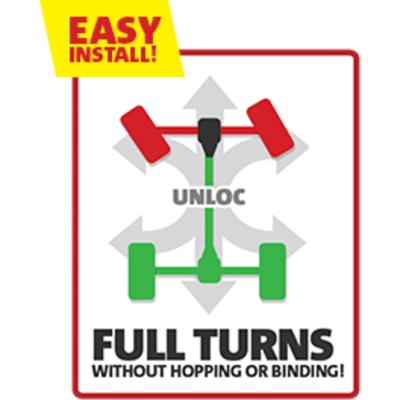 2 Low UnLoc Dodge 4WD CAD (Center Axle Disconnect) Front Axle 1994-2002 2500-3500 / 1994-2001 1500 BD Diesel