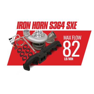 Iron Horn 5.9L Cummins Turbo Kit S364SXE/76 0.91AR Dodge 2003-2007 RAM 2500/3500 BD Diesel