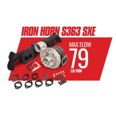 Iron Horn 5.9L Cummins Turbo Kit S363SXE/80 0.91AR Dodge 2003-2007 RAM 2500/3500 BD Diesel