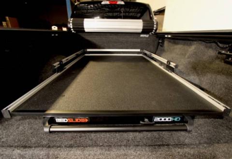 Bedslide Heavy Duty 78 Inch x 48 Inch Silver 19 - Current Chevy/Gmc T1 Silverado/Sierra 6.9 Foot Beds