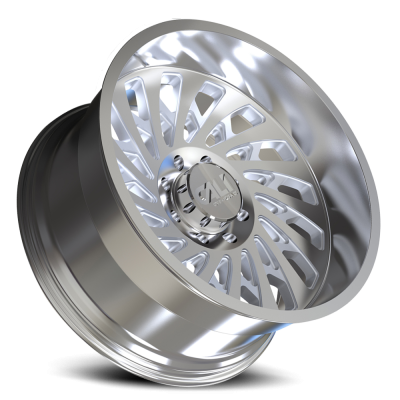 Cast Aluminum Wheels Switchback 9108 PO 20x10 Polished 6 On 135 Bolt Pattern -25 Offset Cali Offroad Wheels