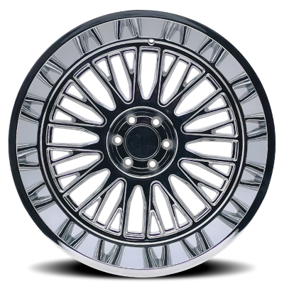 Cast Aluminum Wheels Vertex 9116 CH 26x14 Chrome 6 On 135 Bolt Pattern -76 Offset Cali Offroad Wheels