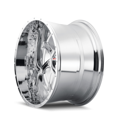Vortex AT162 Chrome 20X10 5-127 -24MM 78.1MM Off Road Wheels American Truxx