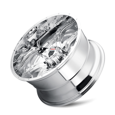 Lonestar AT185 Chrome 20X10 5-127 -24MM 78.1MM Off Road Wheels American Truxx