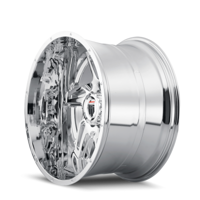 Spurs AT186 Chrome 24X14 5-127 -76MM 78.1MM Off Road Wheels American Truxx
