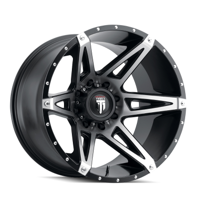 Kutz AT1902 Gloss Black Machined 22X14 6-135 -76MM 106.1MM Off Road Wheels American Truxx