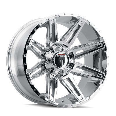 Boom AT1903 Chrome 18X9 5-127/5-139.7 -12MM 78.1MM Off Road Wheels American Truxx
