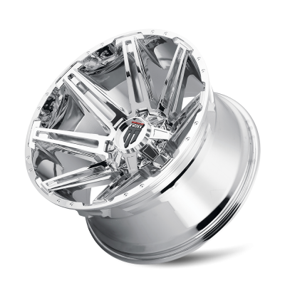 Boom AT1903 Chrome 18X9 5-127/5-139.7 -12MM 78.1MM Off Road Wheels American Truxx