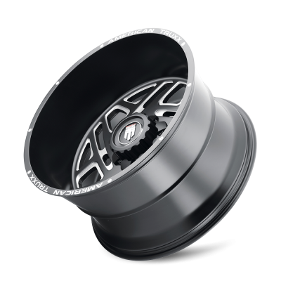 Cosmos AT1904 Gloss Black Milled 24X14 6-139.7 -76MM 106.1MM Off Road Wheels American Truxx