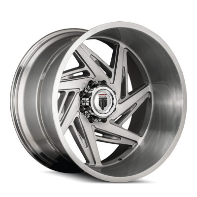 Spiral AT1906 Brushed Milled 22X12 5-127 -44MM 78.1MM Off Road Wheels American Truxx