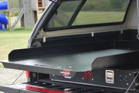 OPA (Our Pullout Aluminum) Cargo Slide 1000 Lb Capacity 98-04 Ford Ranger Mazda B-Series Long Bed Cargo Ease