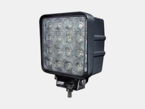 48W Square Work Light 6,000 Lumens Cali Raised LED