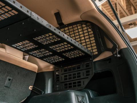 2010-2021 4Runner Interior Rear MOLLE Panel Full Combo Rear Cargo Area Tray and Both Panels Cali Raised LED