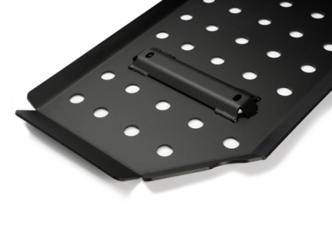 2005-2021 DCSB and AC Toyota Tacoma Fuel Tank Skid Plate Steel Powercoat Black Cali Raised LED