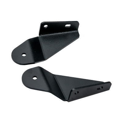 Roof Light Bar Mounting Kit Fits 21-Present Ford Bronco Raptor - 5D Optic Osram 42 Inch Dual Row Curved Bar (Spot Beam) Cali Raised LED