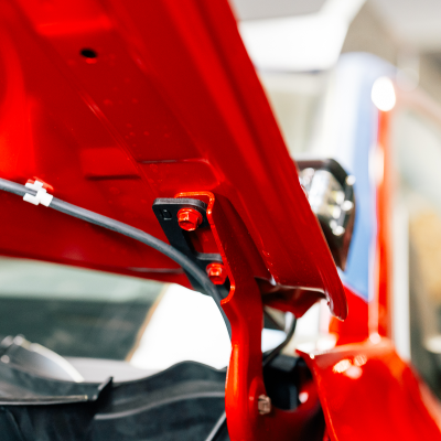 Low Profile Ditch Light Brackets Kit Fits 24-Present Toyota Tacoma/(2) 3X2 18W Amber LED Pods/No Switch Cali Raised LED