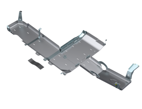 JLU Full Bellypan with Oil Door - 4 Door 3.6L Aluminum PRE-2018 Artec Industries