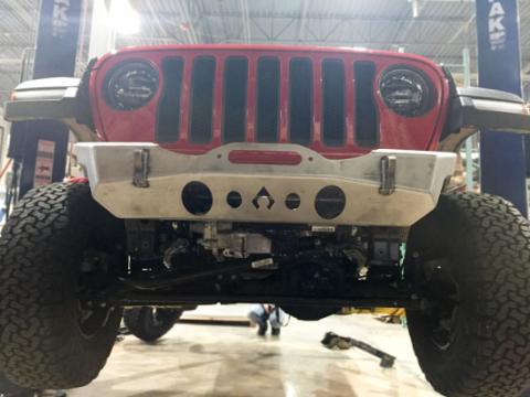 Wranger JL Nighthawk Front Bumper Bare Artec Industries