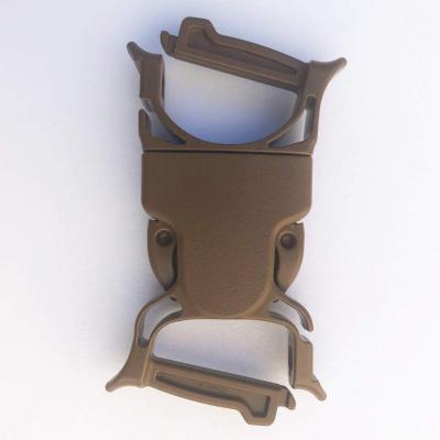 PALS/MOLLE Dual Snap Bar Field Repair Side Release Buckle Kit 1 Inch Male & Female Coyote Bartact