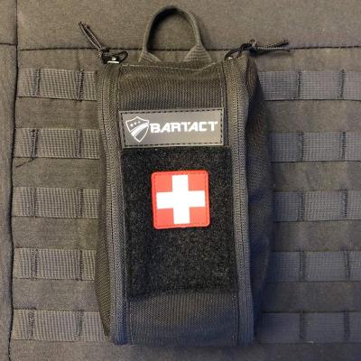 IFAK Kit Pouch MOLLE Back 1000d Cordura Nylon PALS Compatible Black Bartact