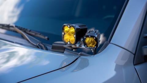 SDHQ Built A Pillar Add A Light Mount Kit Adding Squadrons SDHQ Offroad