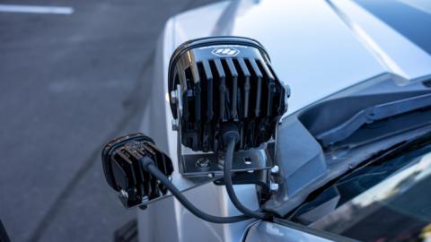 SDHQ Built A Pillar Add A Light Mount Kit Adding XLS SDHQ Offroad