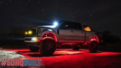 17-22 Ford Superduty A Pillar Mounts SDHQ Offroad