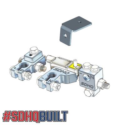 23-24 Ford F250/F350 Billet Single Battery Terminal Upgrade Kit SDHQ Offroad