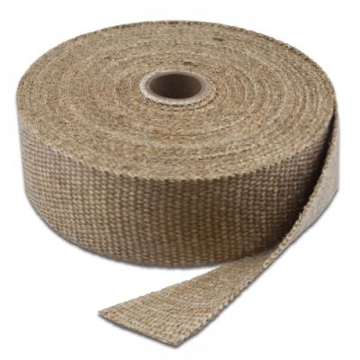 Exhaust Wrap 100 Foot x 6 Inch Natural Color Up To 2000 Degree F Short Roll Thermo Tec