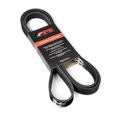 High Performance Heavy Duty Serpentine Belt 2002-2005 GM 6.6L Duramax Single Alternator 130A W/ Vacuum Pump PPE