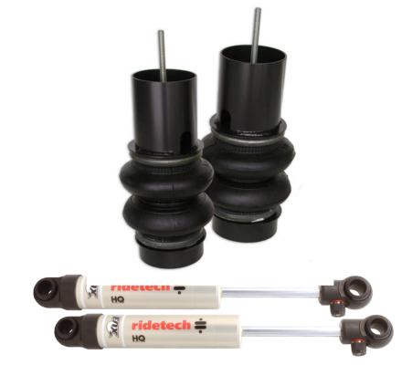 Front Coolride Kit For 1991-1996 Impala Air Springs Brackets HQ Shocks Shock Mounts And Hardware Ridetech