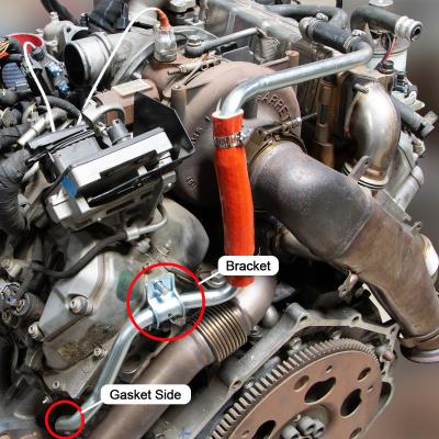 LMM Coolant Tube OEM Cut And Weld 2007.5-2010 GM 6.6L Duramax PPE Diesel