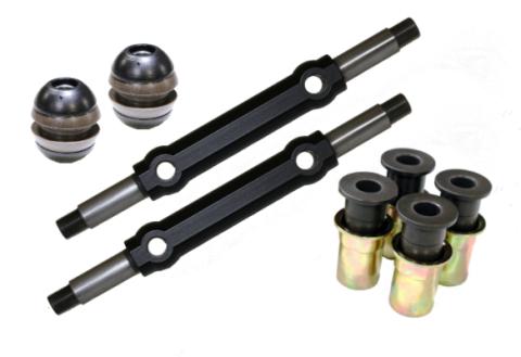Delrin Control Arm Bushings For 1964-1966 Mustang Cross Shafts Bushings Shells And Sleeves For Direct Replacement Of Rubber Bushings In The Factory Front Upper And Lower Control Arms Ridetech