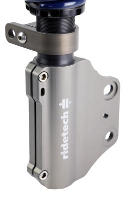 Front HQ Coil-Overs For 2015-2024 Mustang Pair Of Rebound Adjustable Shock s Springs Spring Mounts And Delrin Spring Washers Ridetech