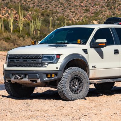 09-14 Ford F150 A Pillar Mounts SDHQ Offroad