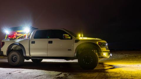 09-14 Ford F150 A Pillar Mounts SDHQ Offroad