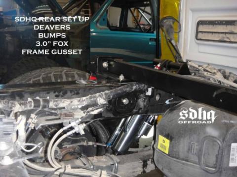 Rear Frame Reinforcement Kit SDHQ Offroad