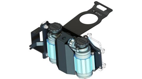 21-Present Bronco Under Hood Air Compressor Mount SDHQ Offroad