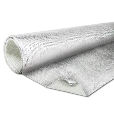 Exhaust Heat Wrap 50 Foot x 40 Inch Aluminized Silver Thermo Tec
