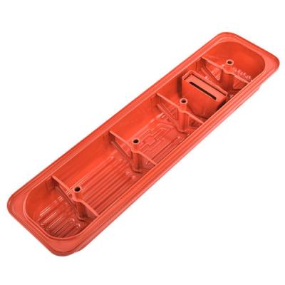 Chevrolet Valve Covers Ribbed Bowtie Design Chevy Orange Chevy Small Block V8 Engines 1987 to Pre LS Proform