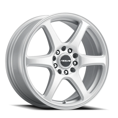 Aluminum Wheels 17x7.5 Matrix 146S Gloss Silver 40 Offset 5 on 115 Bolt Pattern 72.62 Bore Raceline