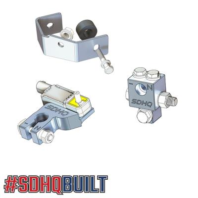 19-23 SDHQ Built Ford Ranger Billet Battery Terminal and Distribution Kit SDHQ Offroad