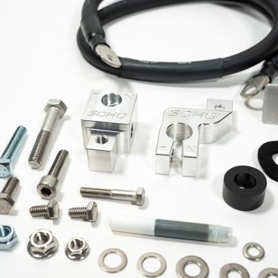 19-23 SDHQ Built Ford Ranger Billet Battery Terminal and Distribution Kit SDHQ Offroad