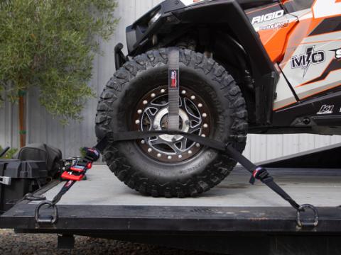 UTV Tire-Bonnet Black SpeedStrap