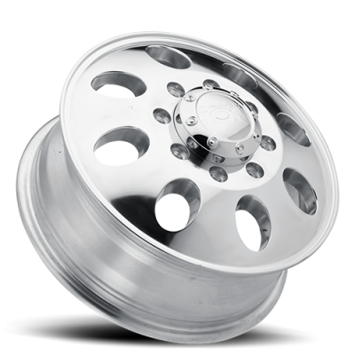 Cast Aluminum Wheels 167 PO 17x6.5 Polished 8 On 165.1 Bolt Pattern 125.3 Offset ION Wheels
